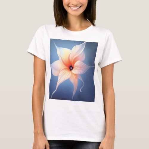 Watercolour Flower T_Shirt