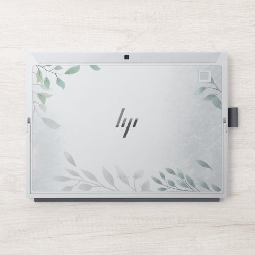 Watercolour Leaf PrintHP Elite x2 1013 G3 HP Laptop Skin