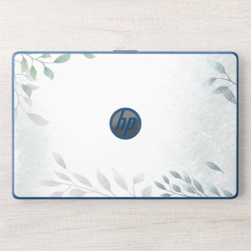 Watercolour Leaf PrintHP Notebook 15_dw0091nr HP Laptop Skin