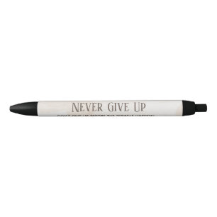 Watercolour Motivation Quote Pen