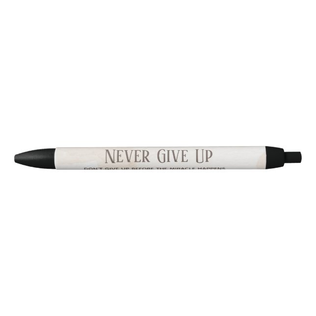 Watercolour Motivation Quote Pen (Front)