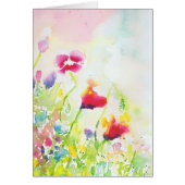 watercolour painting card (Front)