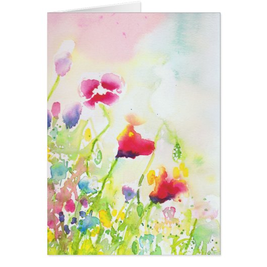 watercolour painting card (Front)
