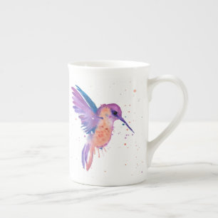 Watercolour Painting Hummingbird Mug