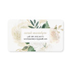 Watercolour Roses Calling Cards