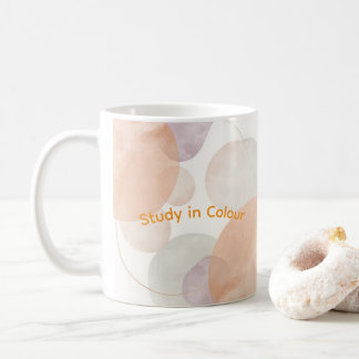 Watercolour Shapes & Petals Geometry Coffee Mug