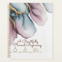 Watercolour Timeline | Artistic Wedding Design