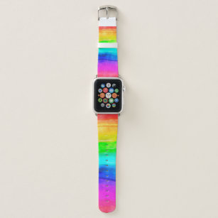 Watercolour watercolor paint wash apple watch band