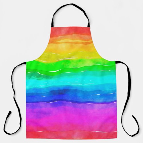 Watercolour watercolor paint wash apron
