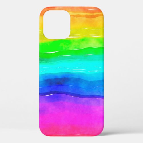 Watercolour watercolor paint wash iPhone 12 case