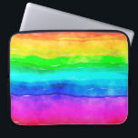 Watercolour watercolor paint wash laptop sleeve<br><div class="desc">Watercolour watercolor paint wash</div>