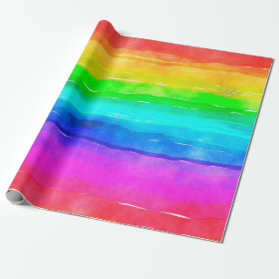 Watercolour watercolor paint wash wrapping paper