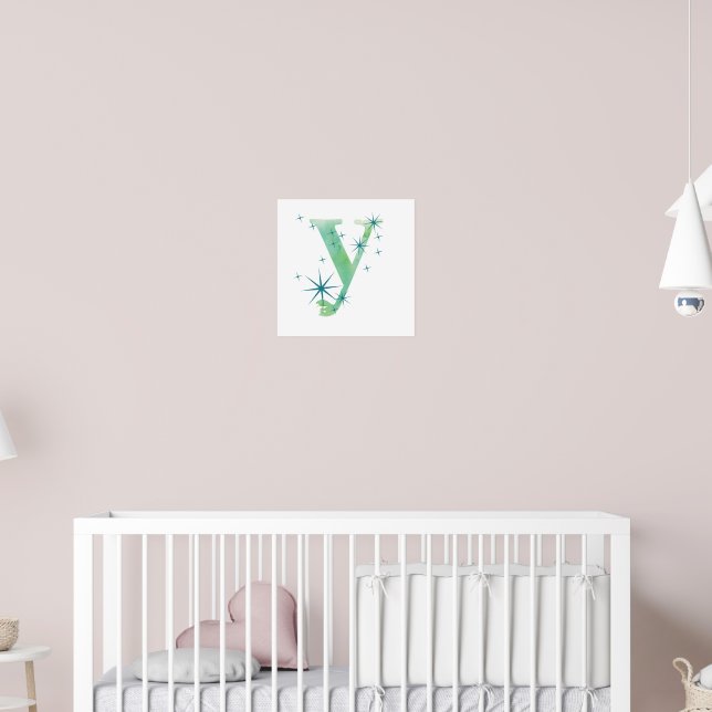 Watercolour Y Poster (Nursery 2)