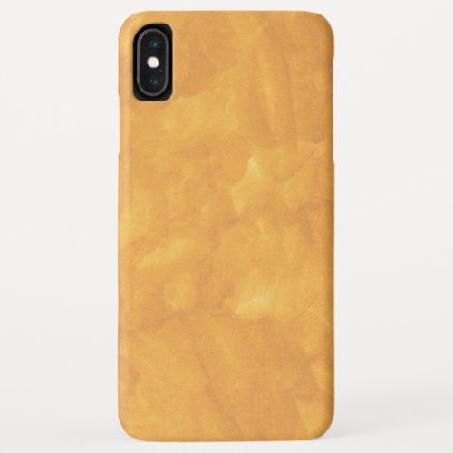 Watercolour Yellow Background iPhone XS Max Case