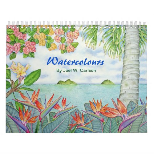 Watercolours Calendar