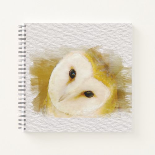 Waterecolor Owl Notebook
