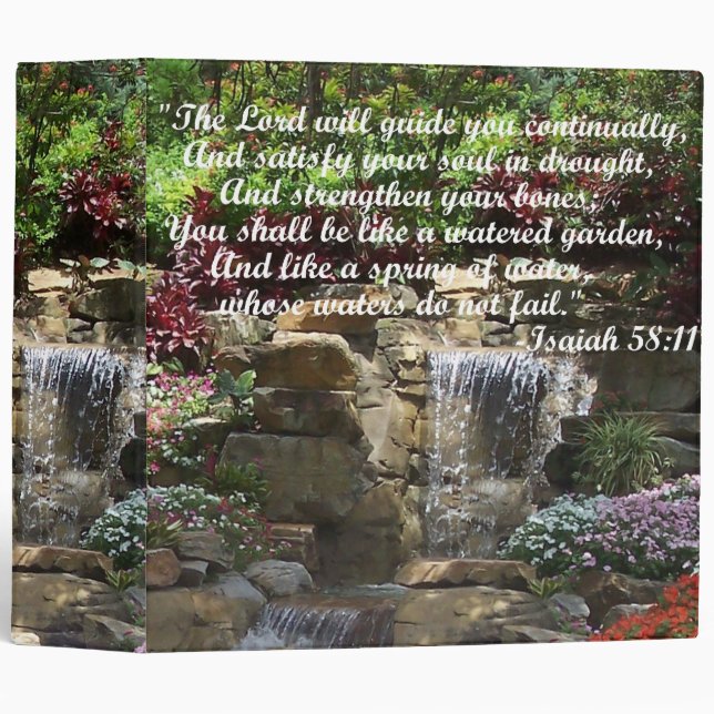 Watered Garden Binder (Front/Spine)