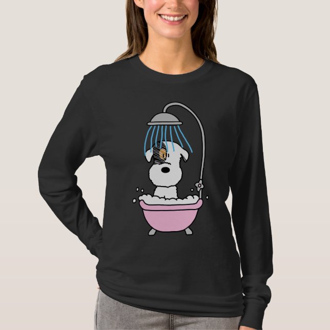 Watered Poodle T-Shirt (Front)