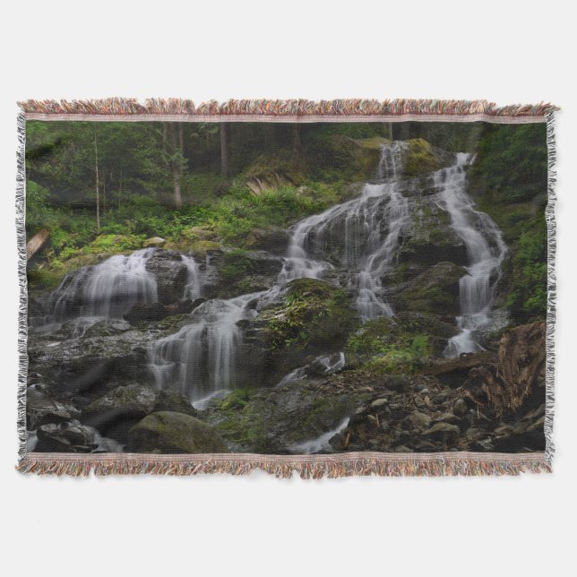 Waterfall #1 throw blanket (Front)