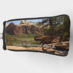 Waterfall at Emerald Pools in Zion National Park Golf Head Cover