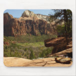 Waterfall at Emerald Pools in Zion National Park Mouse Pad