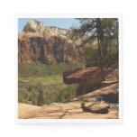 Waterfall at Emerald Pools in Zion National Park Paper Napkins