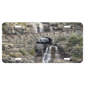 Waterfall at Glacier National Park