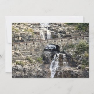 Waterfall at Glacier National Park
