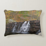 Waterfall at Laurel Hill State Park I Accent Pillow