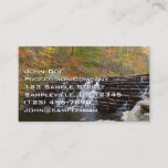 Waterfall at Laurel Hill State Park I Business Card