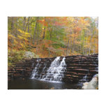 Waterfall at Laurel Hill State Park I Canvas Print