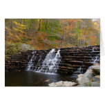 Waterfall at Laurel Hill State Park I Cards