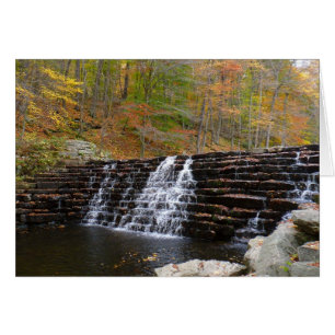 Waterfall at Laurel Hill State Park I Cards