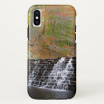 Waterfall at Laurel Hill State Park I iPhone XS Case