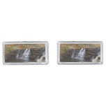 Waterfall at Laurel Hill State Park I Cufflinks