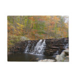 Waterfall at Laurel Hill State Park I Doormat