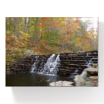 Waterfall at Laurel Hill State Park I Paperweight