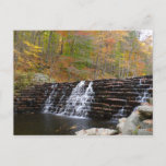 Waterfall at Laurel Hill State Park I Postcard