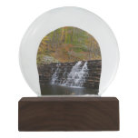 Waterfall at Laurel Hill State Park I Snow Globe