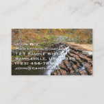 Waterfall at Laurel Hill State Park II Business Card