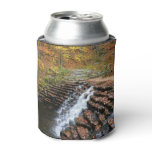 Waterfall at Laurel Hill State Park II Can Cooler