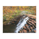 Waterfall at Laurel Hill State Park II Canvas Print