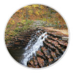 Waterfall at Laurel Hill State Park II Ceramic Knob