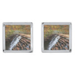 Waterfall at Laurel Hill State Park II Cufflinks
