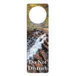 Waterfall at Laurel Hill State Park II Door Hanger