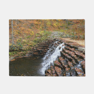 Waterfall at Laurel Hill State Park II Doormat