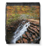 Waterfall at Laurel Hill State Park II Drawstring Bag