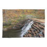Waterfall at Laurel Hill State Park II Kitchen Towel