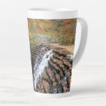 Waterfall at Laurel Hill State Park II Latte Mug