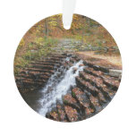 Waterfall at Laurel Hill State Park II Ornament